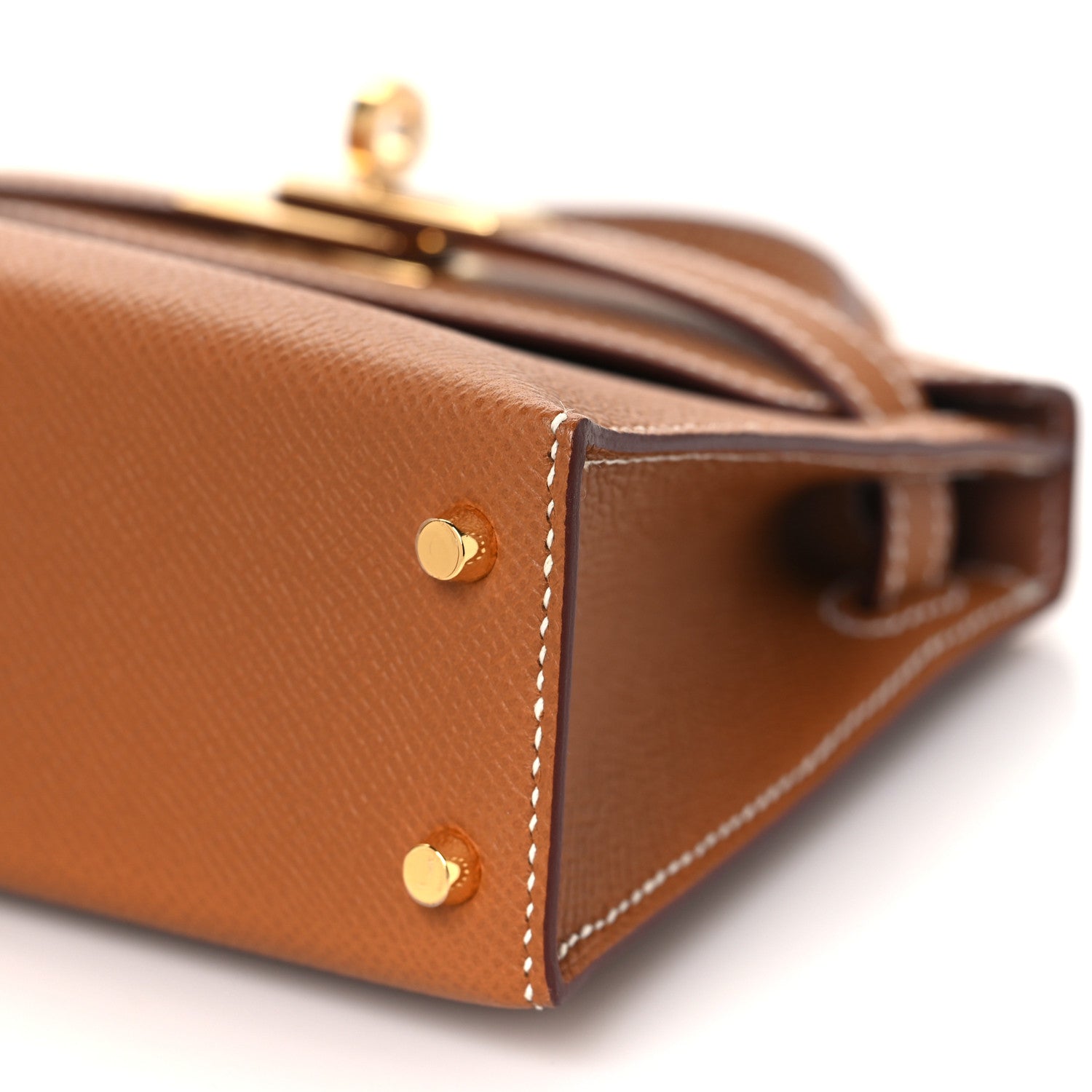 Hermes Epsom Mini Kelly Sellier 20 Gold 10 of 11