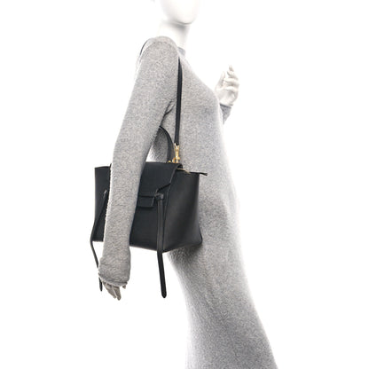 Celine Grained Calfskin Mini Belt Bag Black 2 of 14