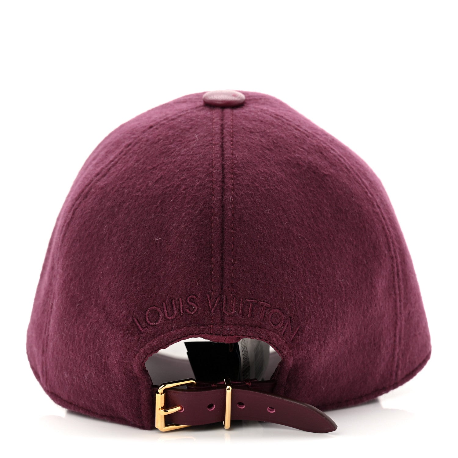 Louis Vuitton Wool Silk Monogram Endless Cap L Bordeaux 6 of 8