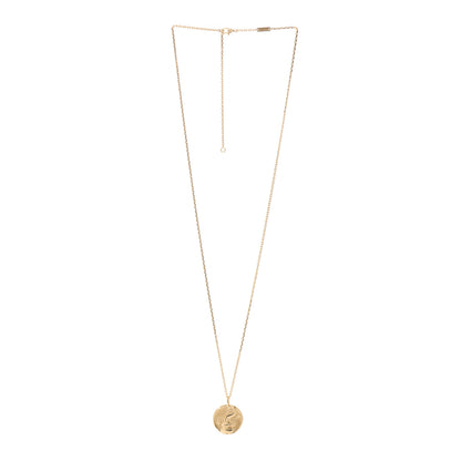 Van Cleef & Arpels 18K Yellow Gold Zodiac Aquarius Pendant Necklace 2 of 6