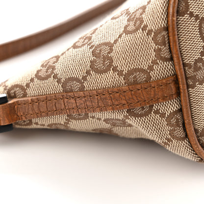 Gucci Monogram Boat Pochette Brown 14 of 19