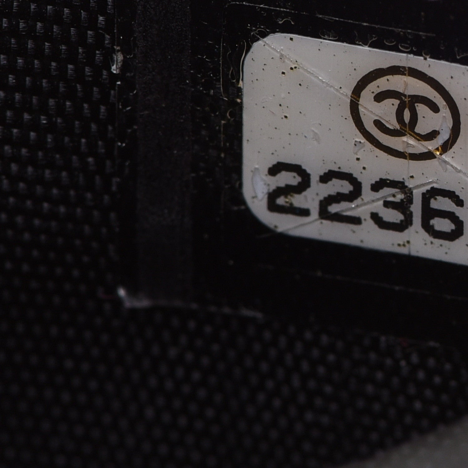 Chanel Caviar Chevron Quilted Card Holder Black 8 of 14