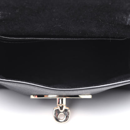 Mulberry Classic Grain Calfskin Mini Lily Black 5 of 15
