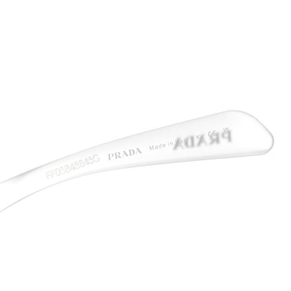 Prada Acetate Cat Eye Sunglasses SPR A23 Frosted Crystal 5 of 7