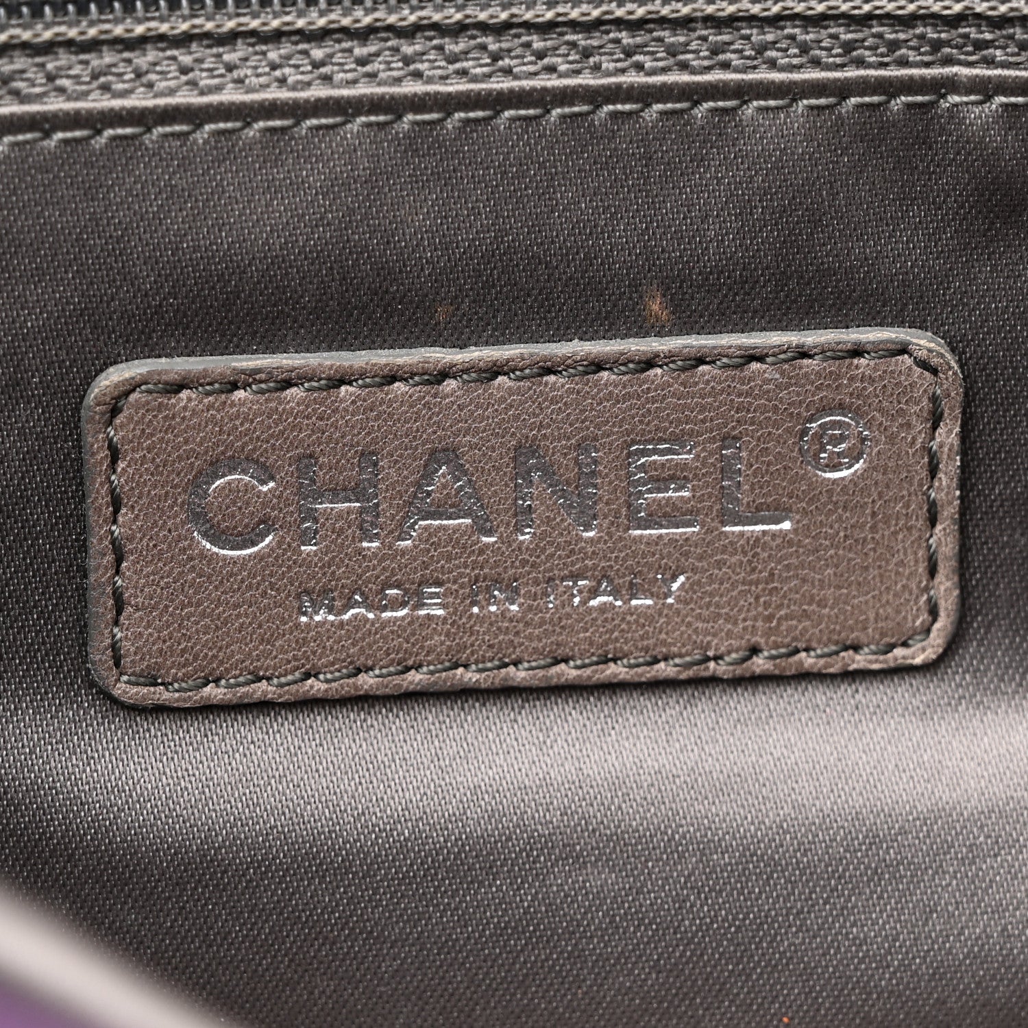 Chanel Nylon Bubble Quilt Accordion Flap Purple 6 of 11