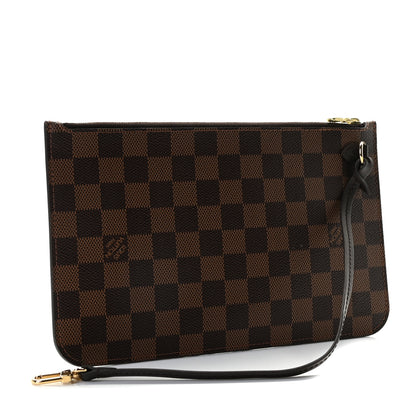 Louis Vuitton Damier Ebene Neverfull MM GM Pochette 3 of 7