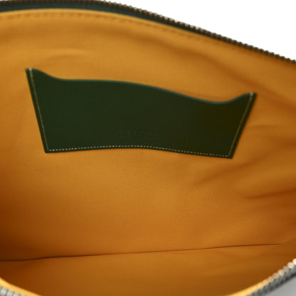 Goyard Goyardine Senat Pochette MM Green 5 of 10