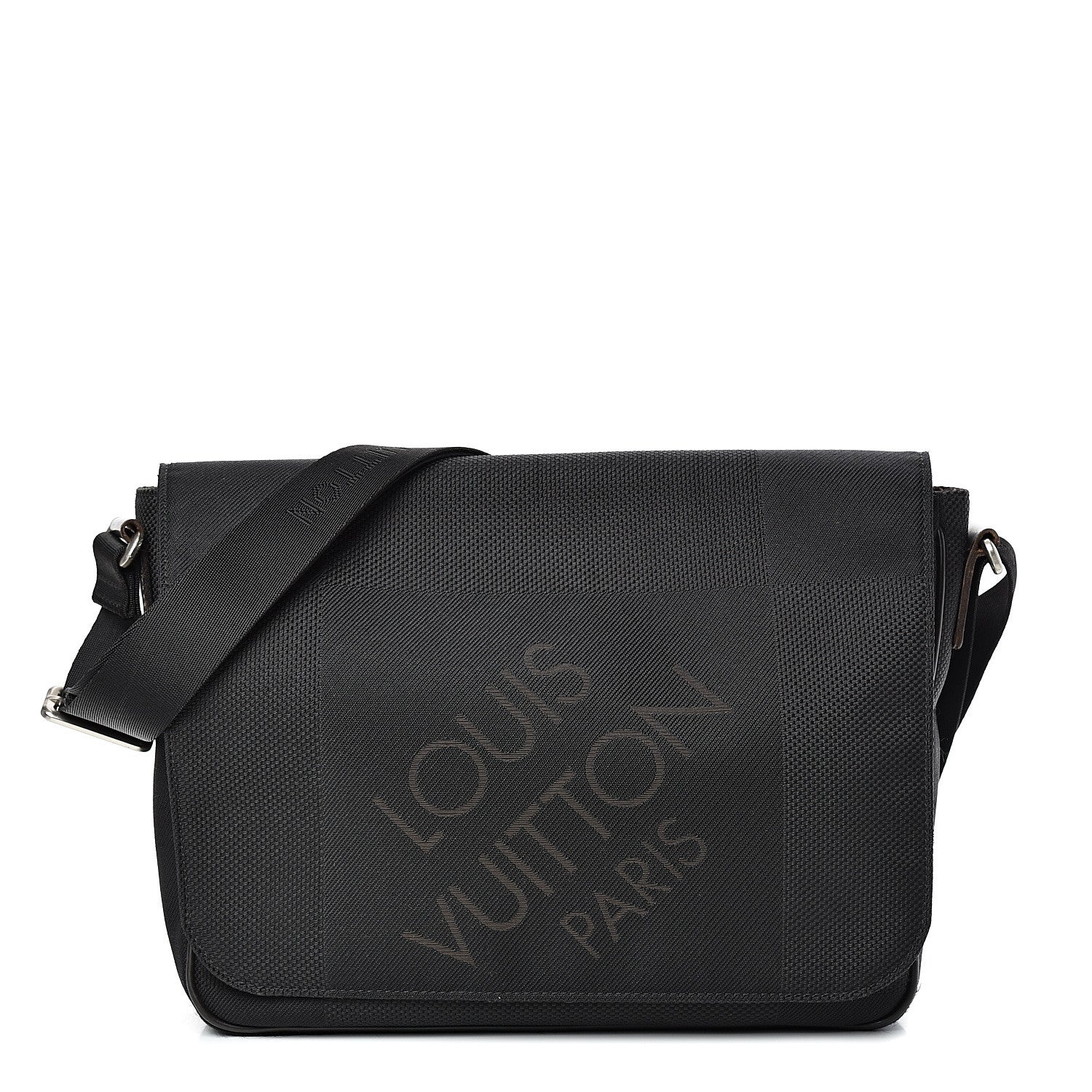 Louis Vuitton Damier Geant Petit Messenger Bag Black 1 of 13