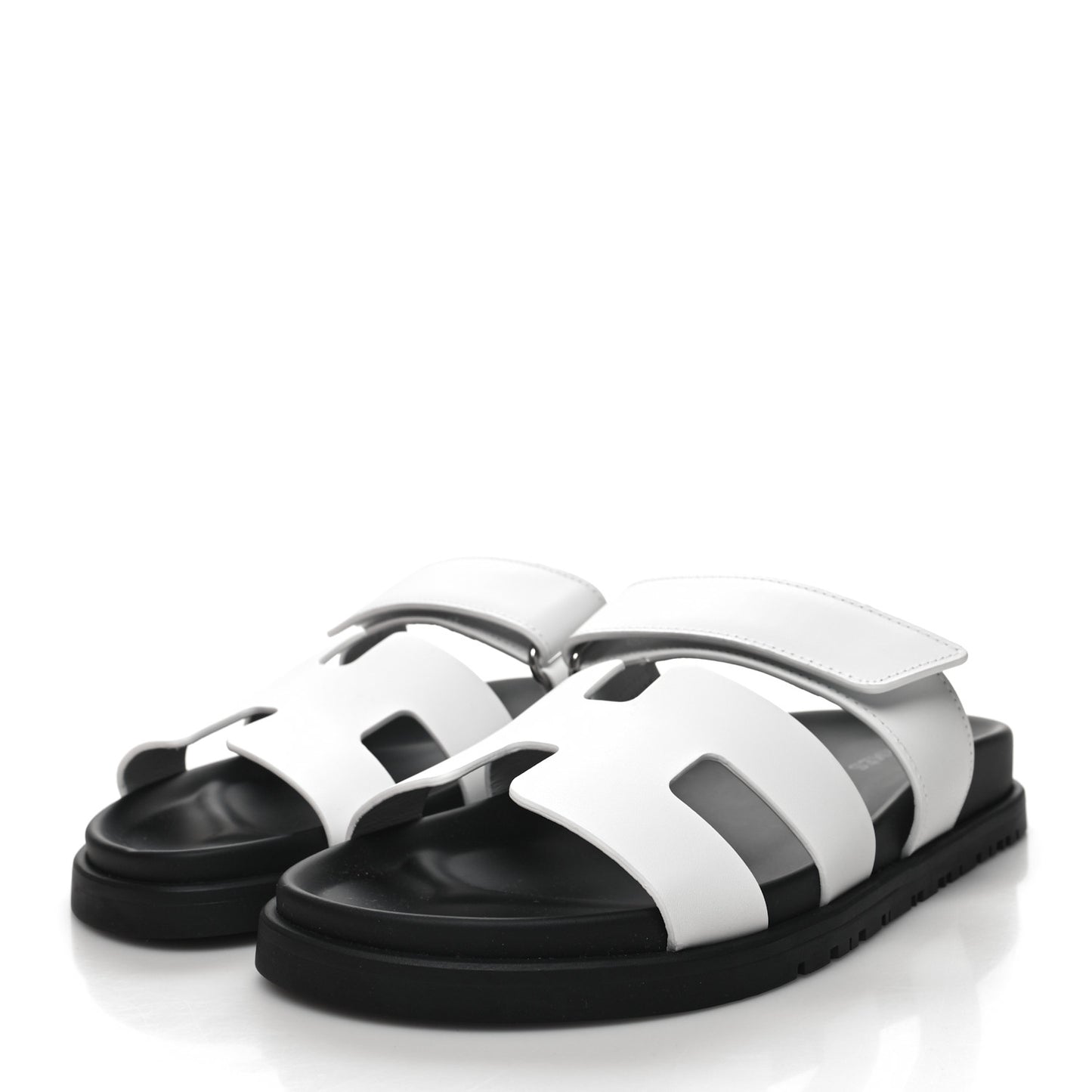 Calfskin Womens Chypre Sandals 36.5 White