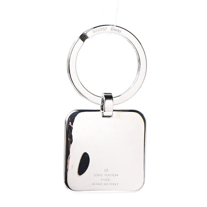 Louis Vuitton V Charm Key Holder Silver 2 of 3