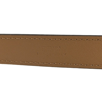 Fendi Vitello Liberty FF Infilature Ceylon 2CM Belt 90 36 Cuoio 3 of 6