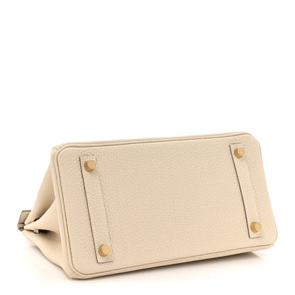 Hermes Togo Birkin 25 Craie 3 of 11