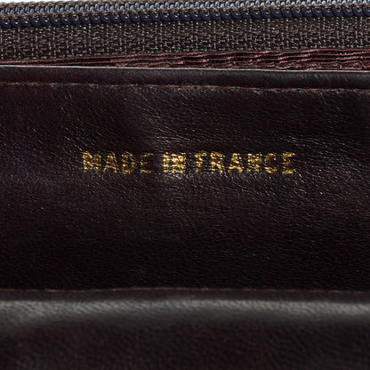 Chanel Caviar Timeless CC Wallet On Chain WOC Dark Brown 7 of 8