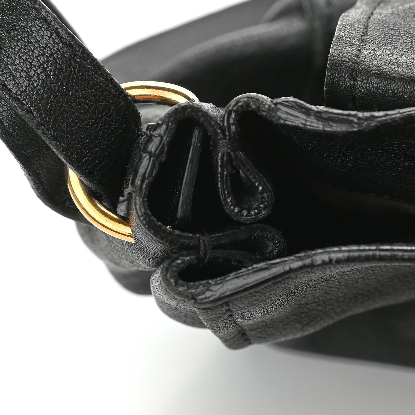 Calfskin Elsie Satchel Black