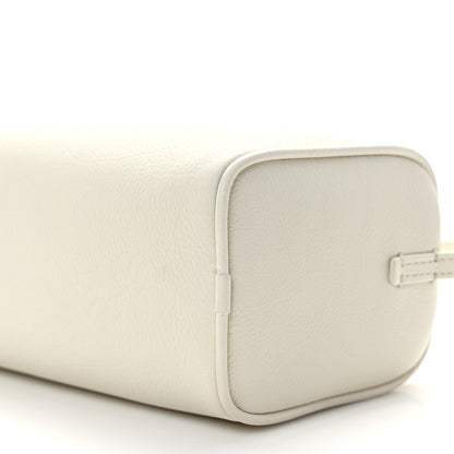 The Row Grained Calfskin 90's Bag Ivory 9 of 11