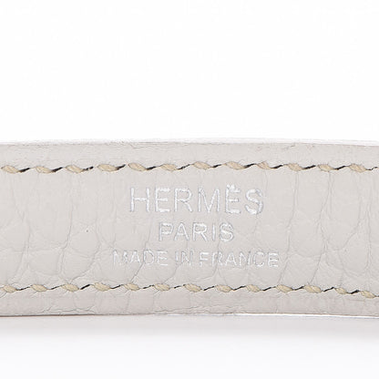Hermes Taurillon Clemence Kelly Retourne 35 Gris Perle 25 of 29