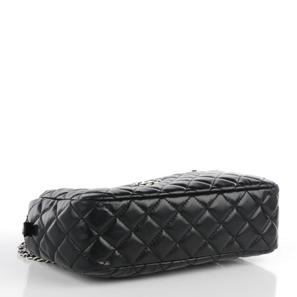 Chanel Lambskin Quilted Medium Camera Case Black 4 of 7
