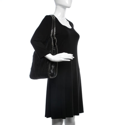 Stella McCartney Shaggy Deer Small Falabella Tote Black 2 of 7