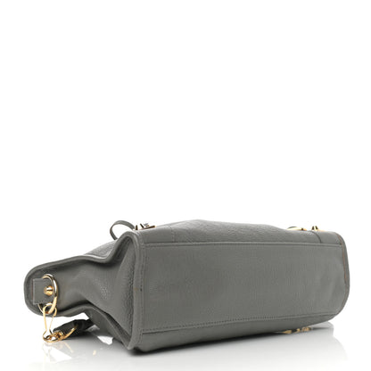 Balenciaga Chevre Gold Metallic Edge Hardware S City Gris Acier 3 of 9