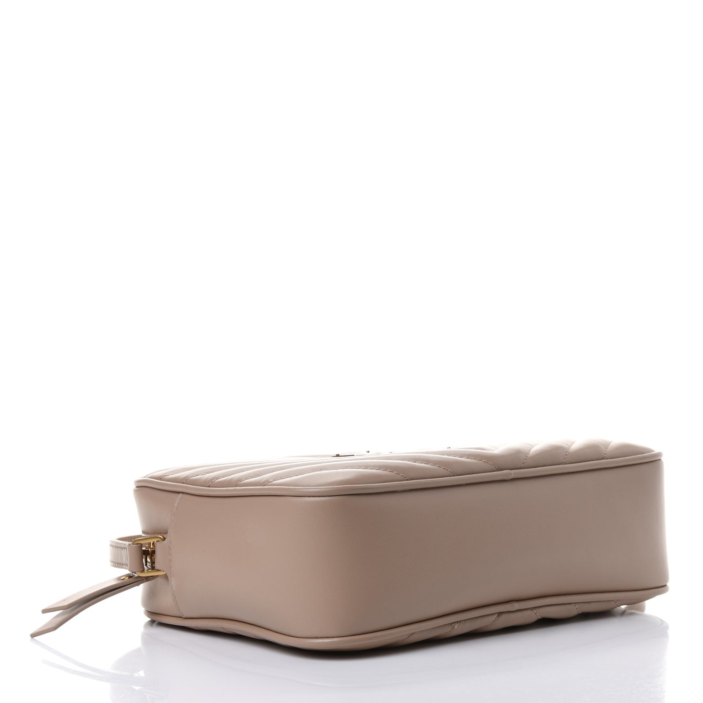 Calfskin Matelasse Monogram Lou Camera Bag Dark Beige