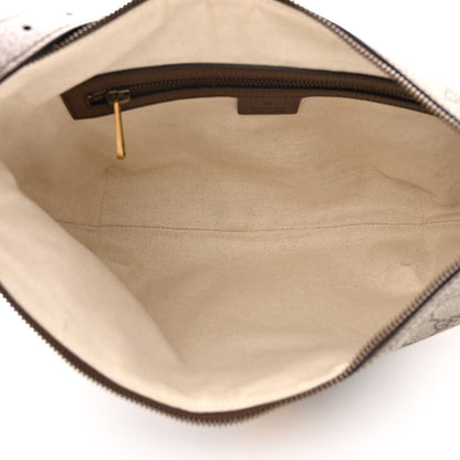 Gucci GG Supreme Monogram Web Small Ophidia Half Moon Hobo Brown 5 of 11