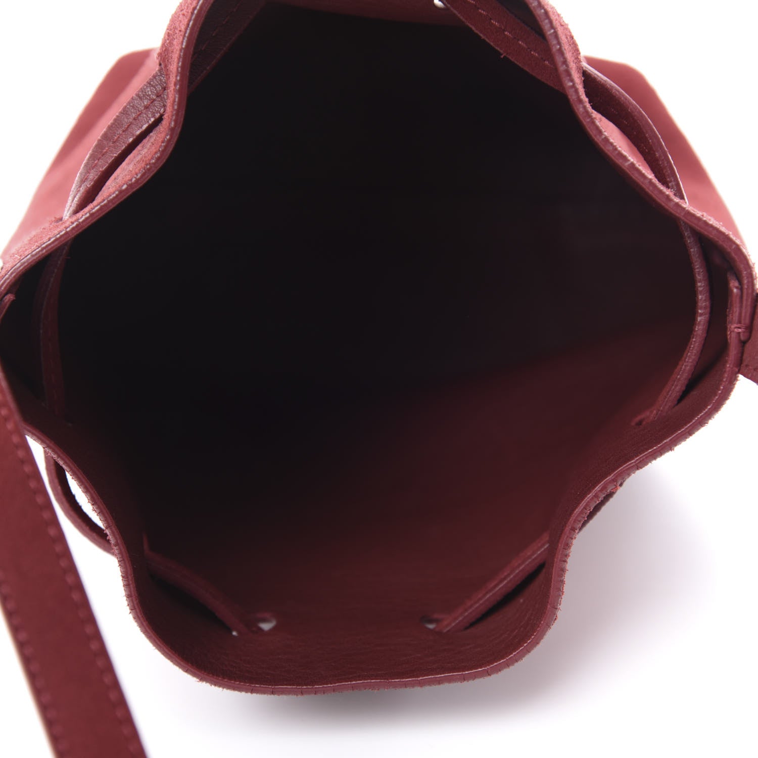 Mansur Gavriel Suede Mini Bucket Bag Rococo 5 of 10
