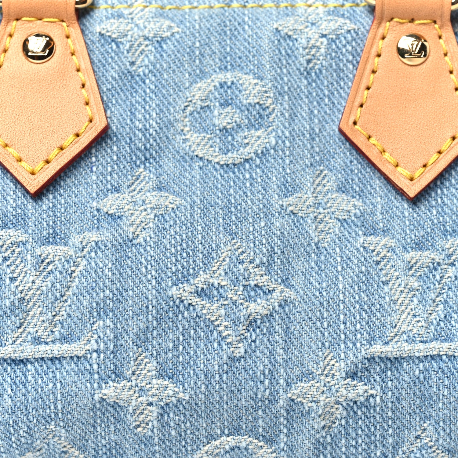 Louis Vuitton Monogram Denim Nano Speedy Sky Blue 7 of 10