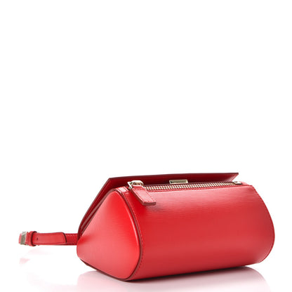 Givenchy Textured Calfskin Mini Pandora Box Crossbody Bag Red 5 of 8