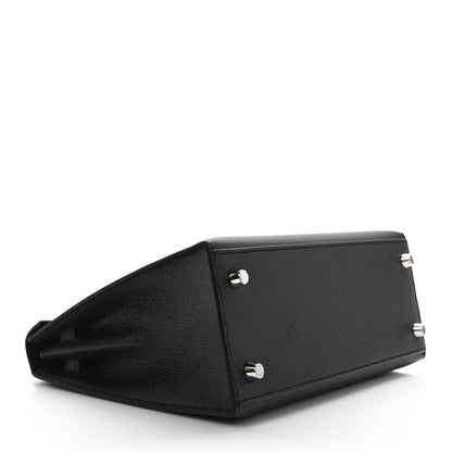 Hermes Epsom Kelly Sellier 25 Black 3 of 7