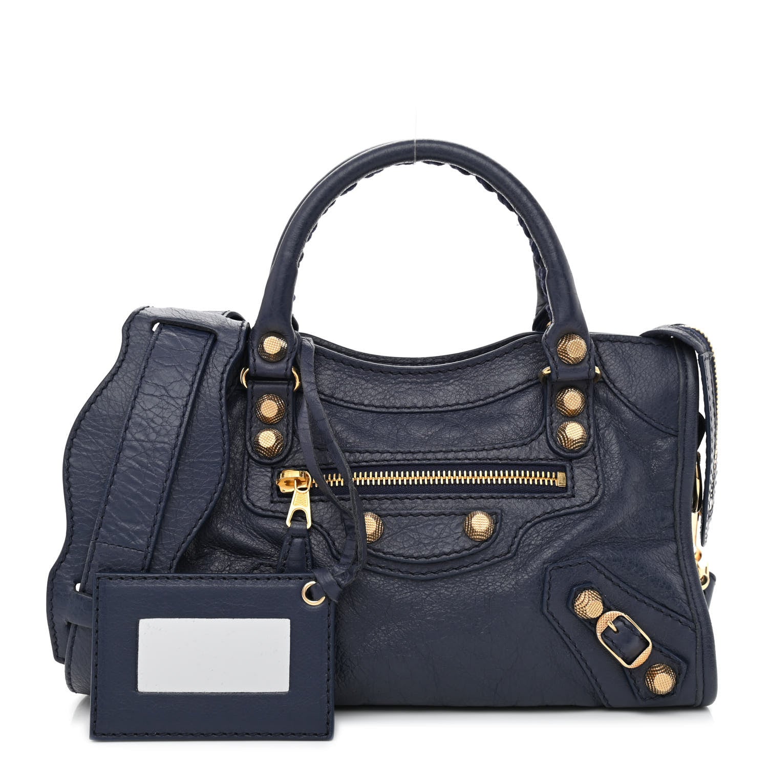 Balenciaga Agneau Giant 12 Gold Hardware Mini City Gris Chartreux 1 of 10