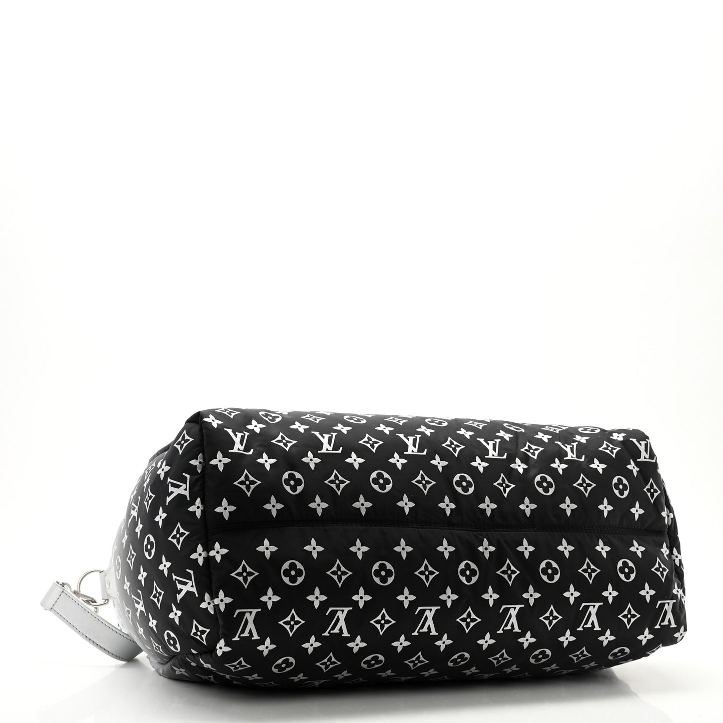 Nylon Frost Gradient Monogram LV Ski Keepall 45 Silver