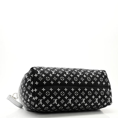 Louis Vuitton Nylon Frost Gradient Monogram LV Ski Keepall 45 Silver 3 of 8