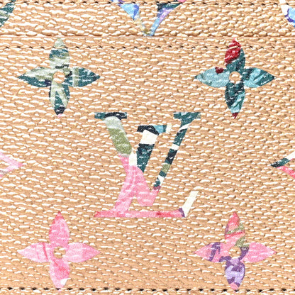 Louis Vuitton Metallic Monogram LV Garden Card Holder Gold 7 of 7
