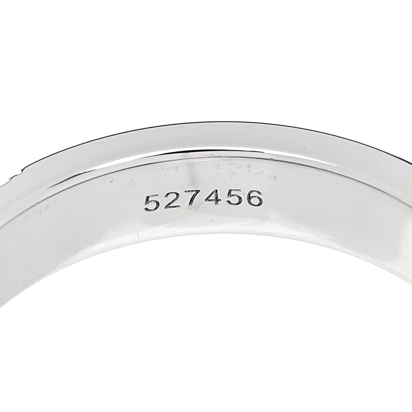 Platinum Diamond Vertical Row Wedding Band Ring 57 8