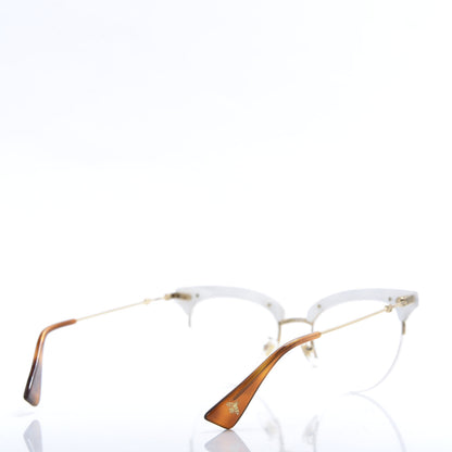 Gucci Pearl Cat Eye Glasses GG0212S White 4 of 7
