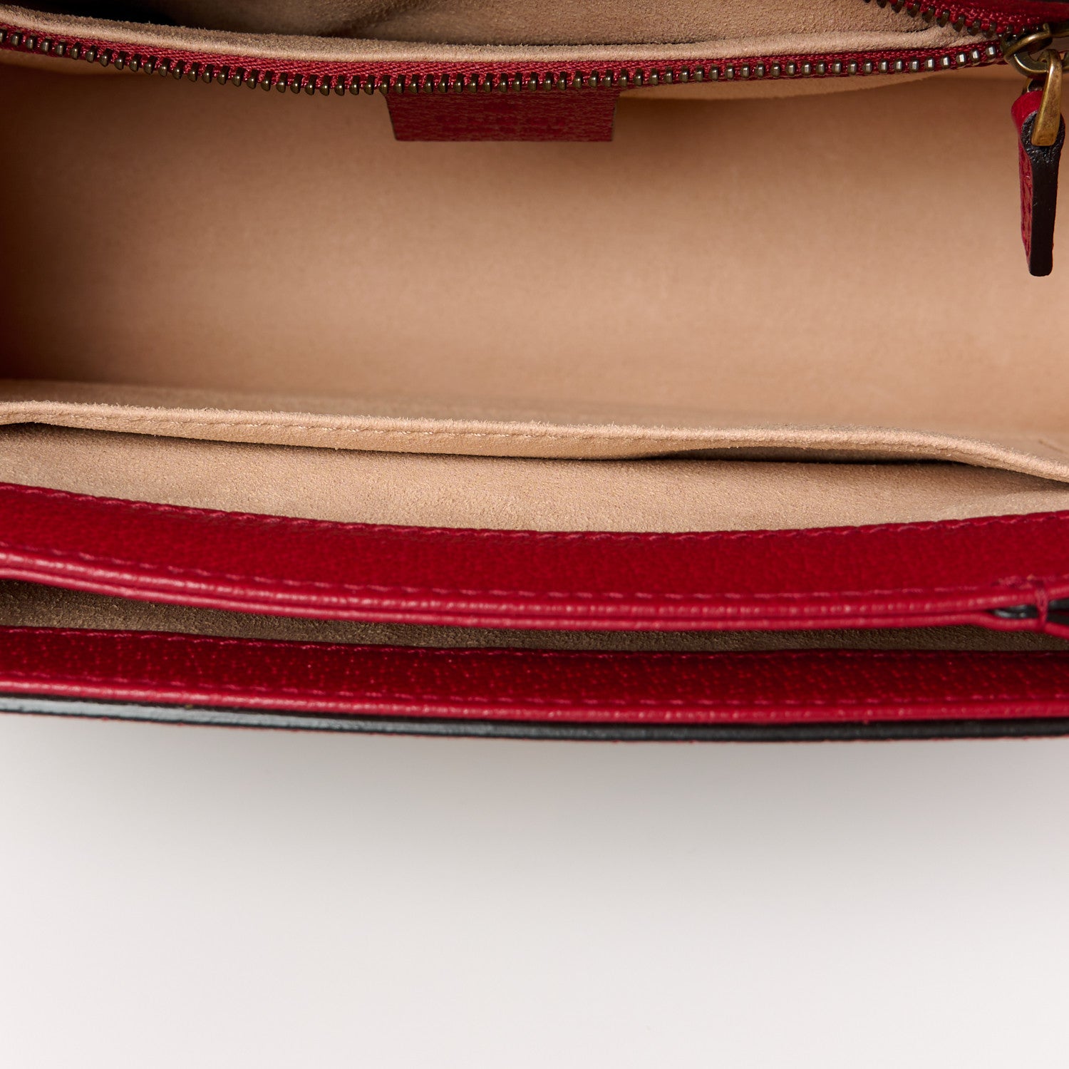 Gucci GG Supreme Monogram Small Queen Margaret Top Handle Bag Red 12 of 14
