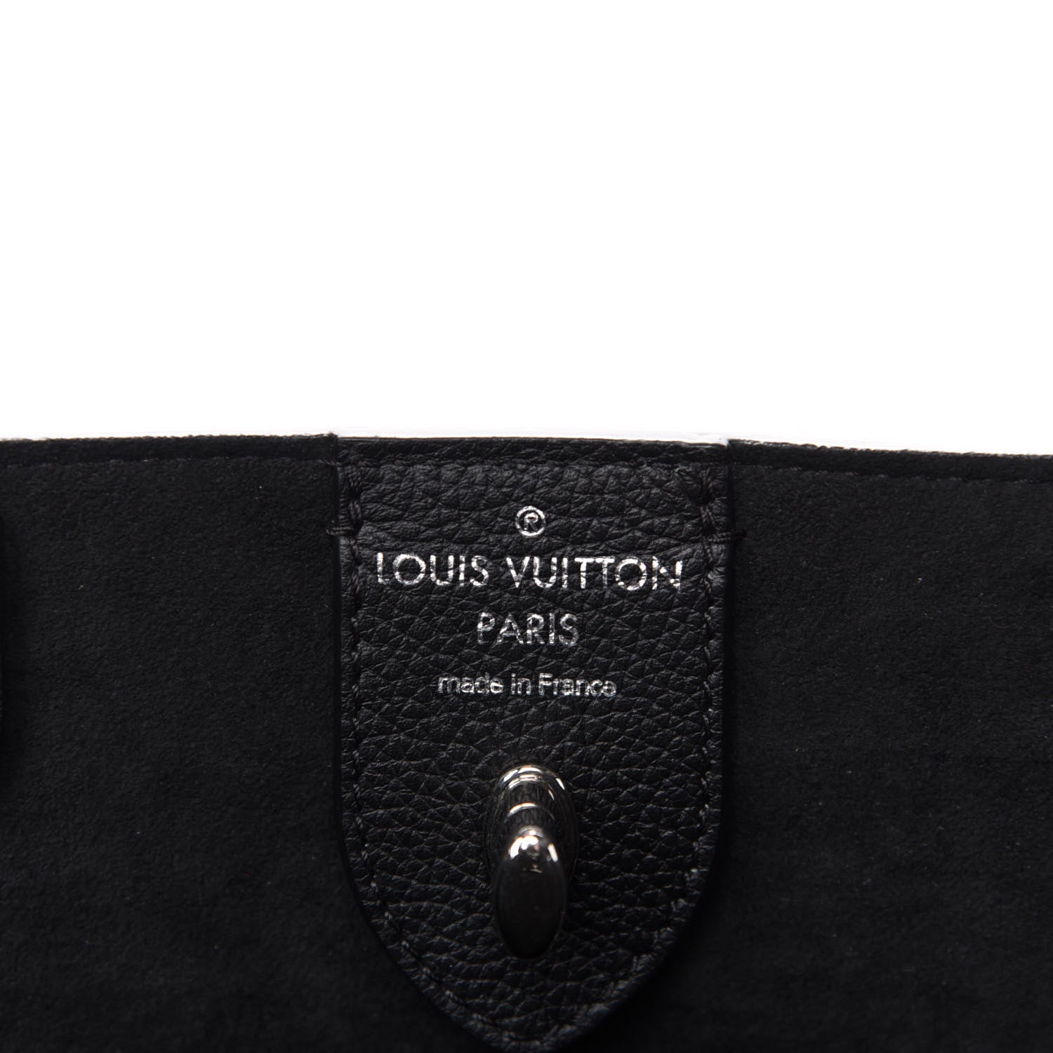 Louis Vuitton Calfskin Lockme Cabas Black 8 of 10