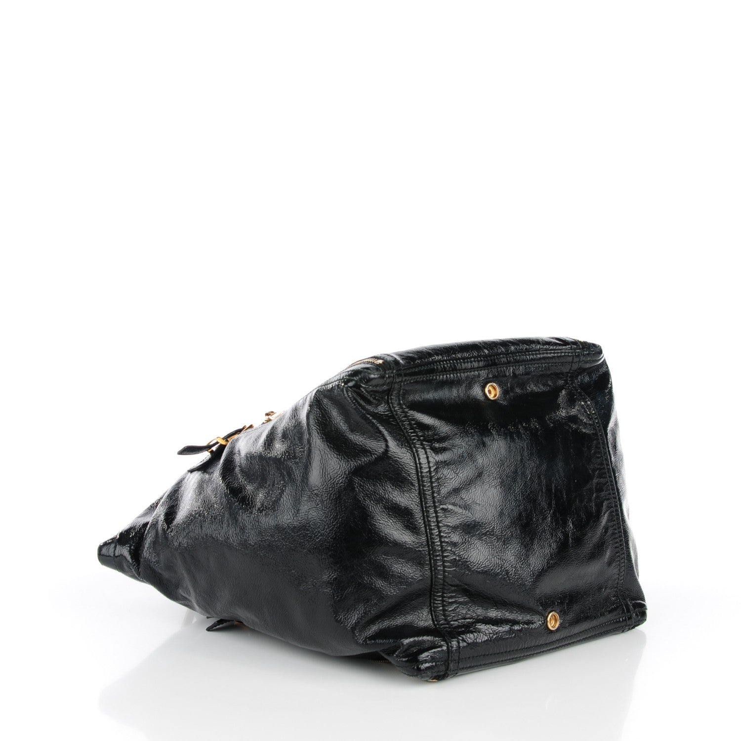 Saint Laurent Patent Medium Downtown Black 4 of 15