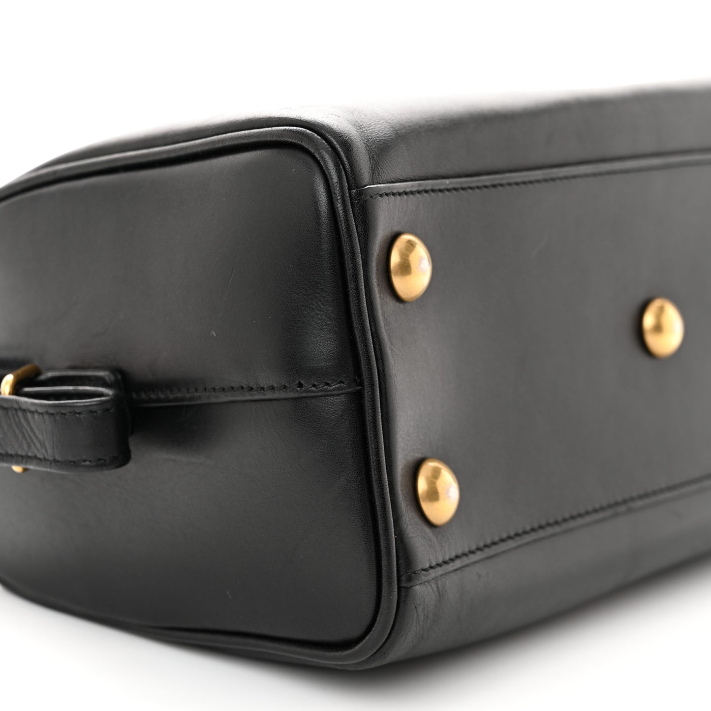 SAINT LAURENT Calfskin Classic Baby Duffle Black