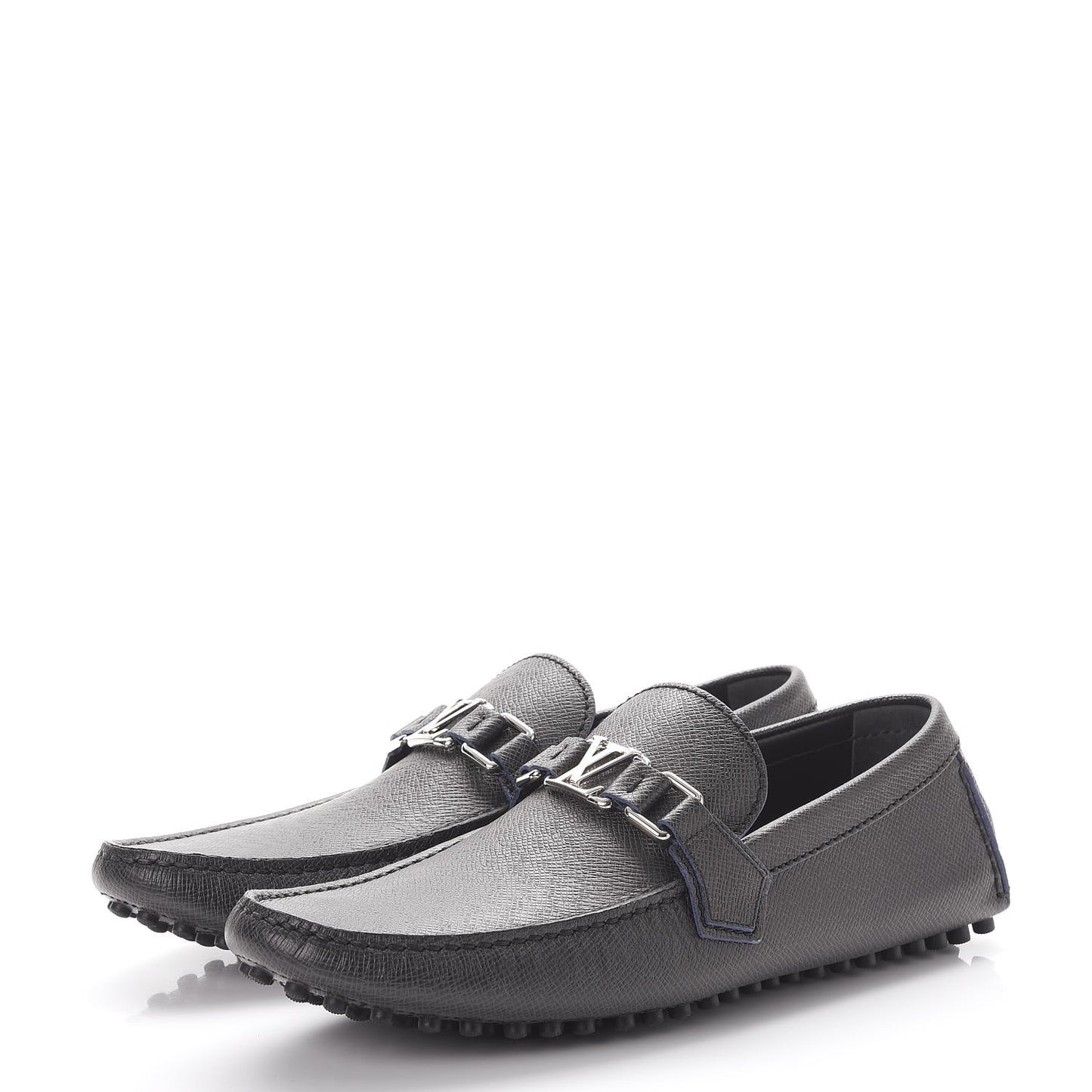 Mens Taiga Hockenheim Moccasin Loafers 8 Ardoise