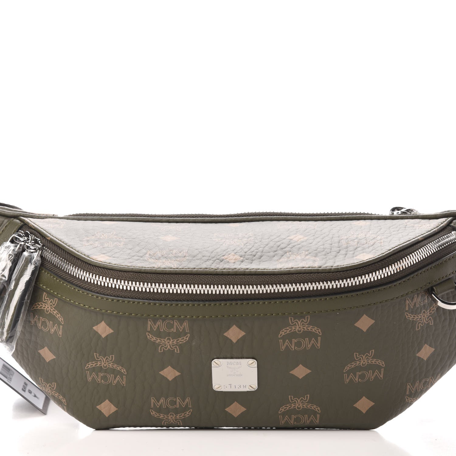 MCM Visetos Medium Belt Bag Sea Turtle 9 of 9