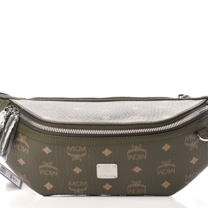 MCM Visetos Medium Belt Bag Sea Turtle 9 of 9