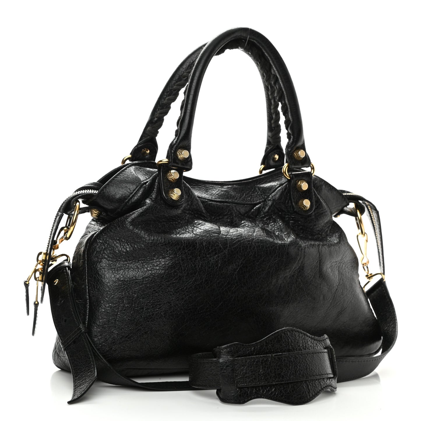 Agneau Giant 12 Gold Hardware Town Black