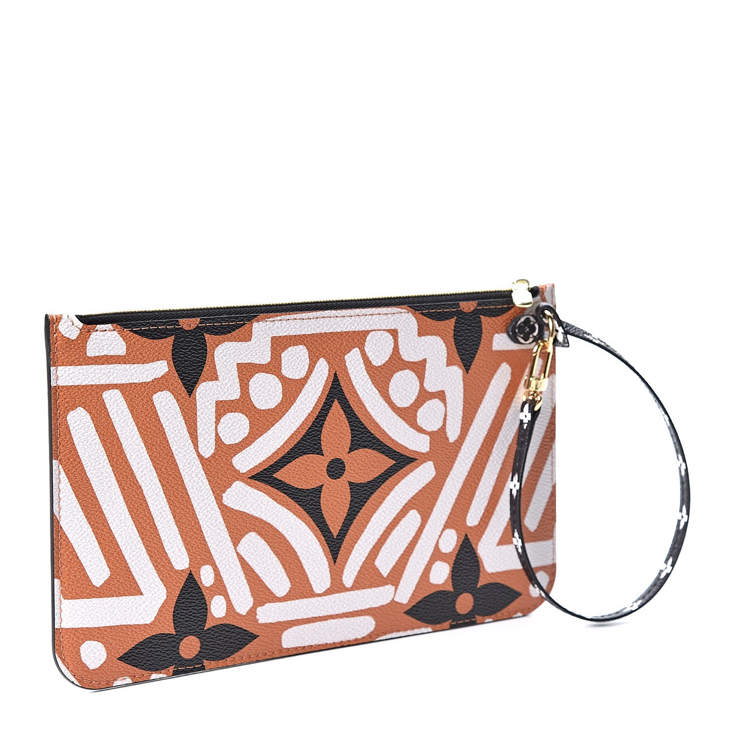 Monogram Giant Crafty Neverfull MM GM Pochette Creme Caramel