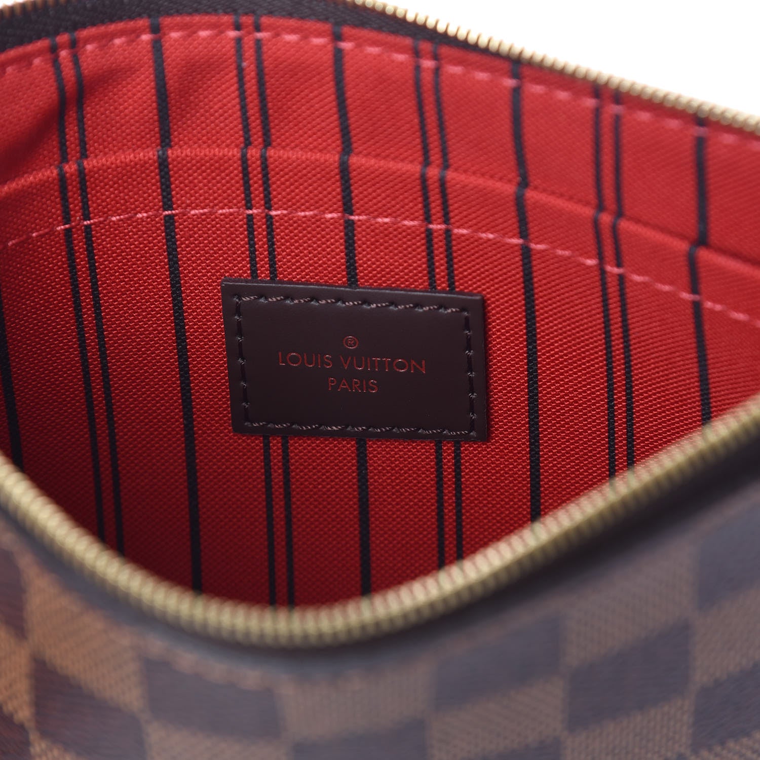 Louis Vuitton Damier Ebene Neverfull MM GM Pochette 6 of 6