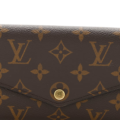 Louis Vuitton Monogram Sarah Wallet NM Fuchsia 9 of 9