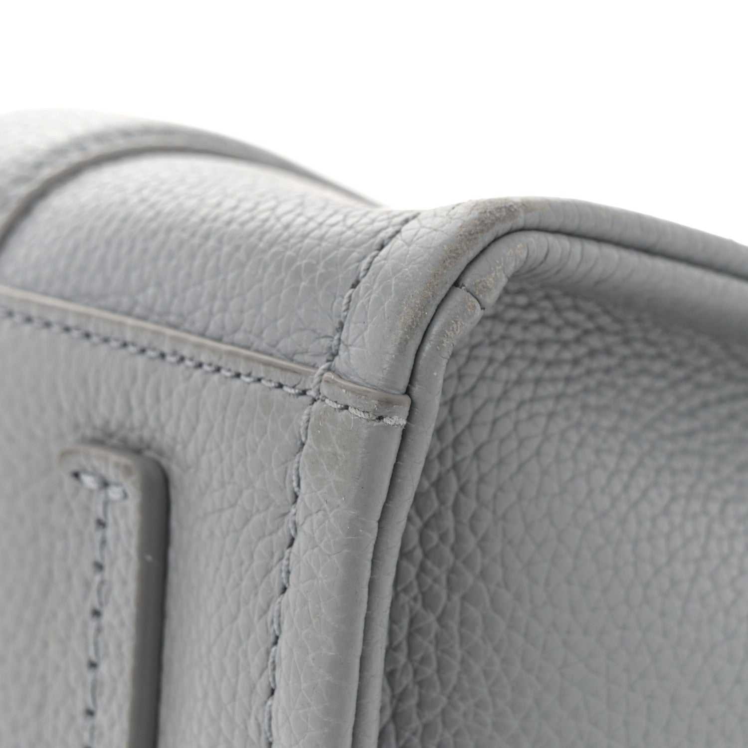 Marc Jacobs Grained Calfskin Medium The Tote Bag Grey 11 of 11