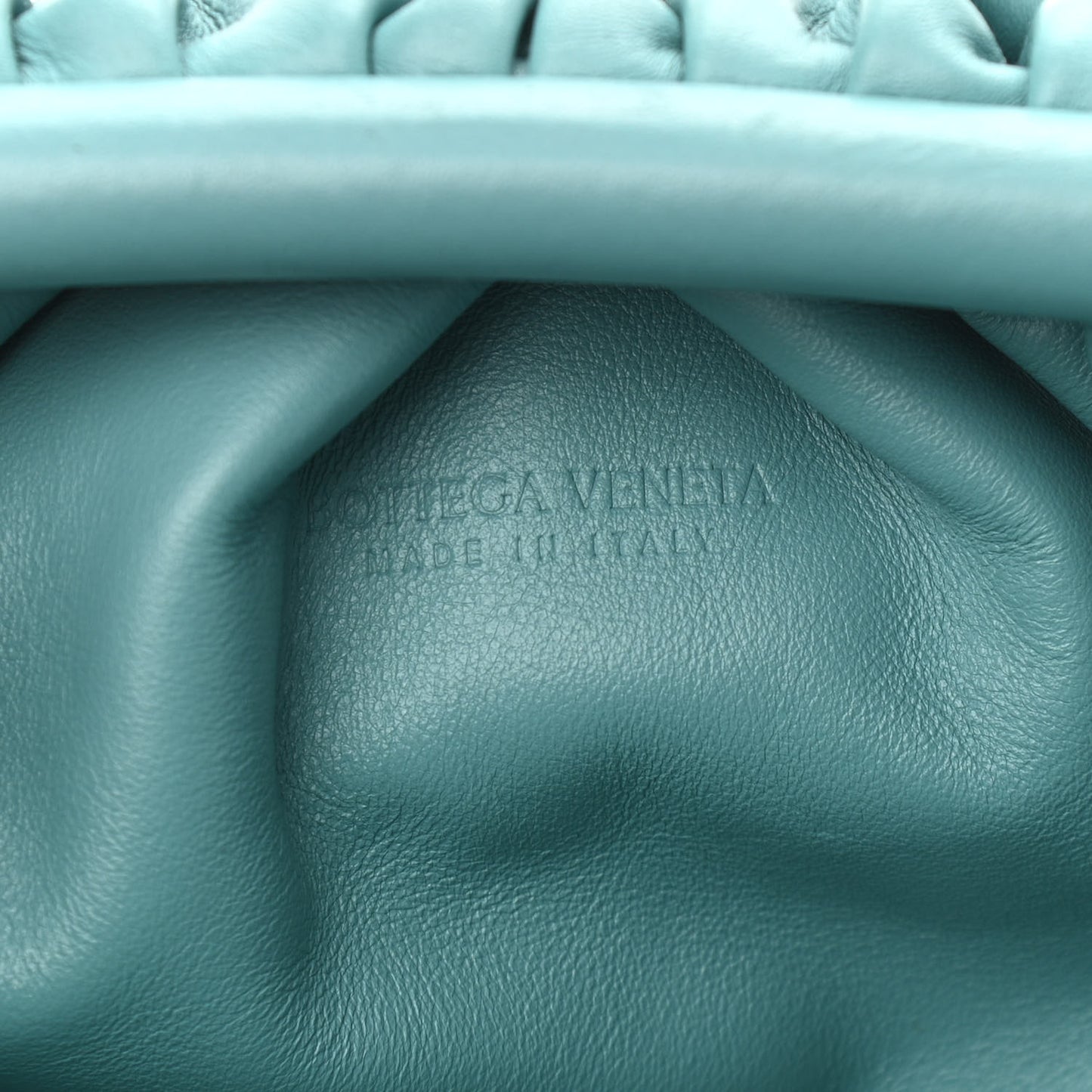 Butter Calfskin The Mini Pouch Linoleum