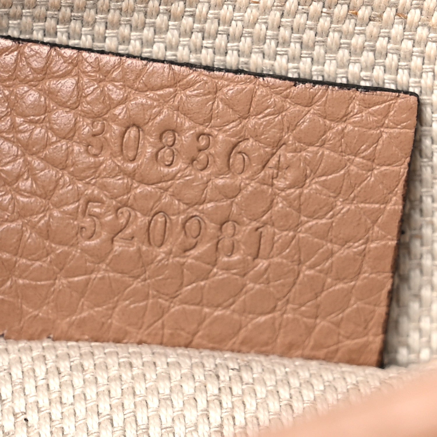 Gucci Pebbled Calfskin Small Soho Disco Bag Camelia 7 of 22