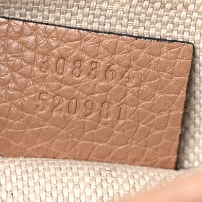 Gucci Pebbled Calfskin Small Soho Disco Bag Camelia 7 of 22